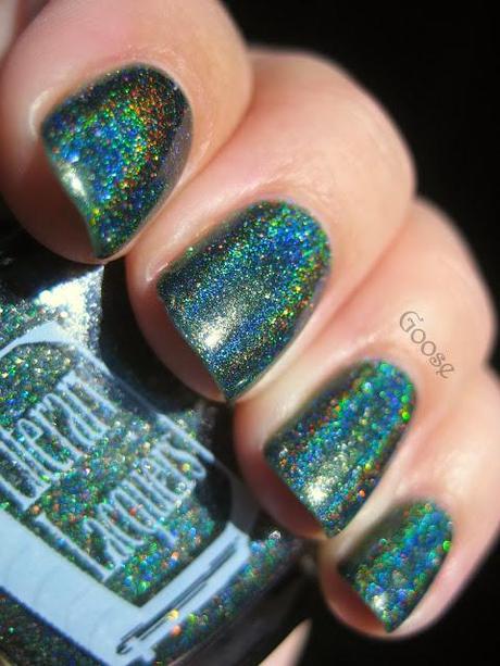 Literary Lacquers - A Thousand Christmas Trees (Custom Polish) Swatches and Review