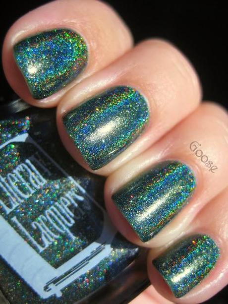 Literary Lacquers - A Thousand Christmas Trees (Custom Polish) Swatches and Review
