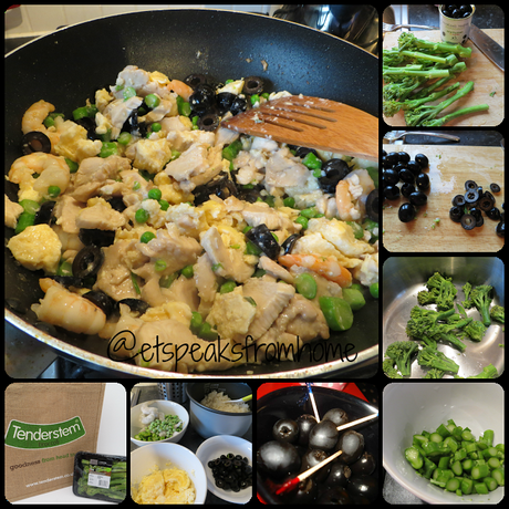 Olive Fried Rice with Tenderstem