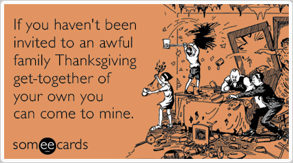 Wisecracking Wednesday: Thanksgiving Togetherness