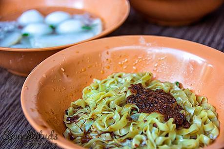 Fishball Noodles at Hua Bee