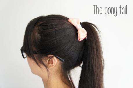 How to wear a hair bow 4 different ways