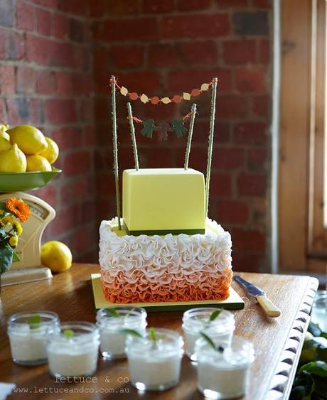 Little Big Company | The Blog: Just beautiful! An Orange and Lemons Baby Shower by Lettuce and Co
