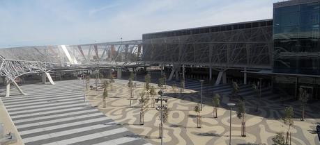 Adelaide Airport forecourt