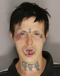 Scariest Murder Mug Shot Ever Goes Viral Look At This Freak!! (Video)