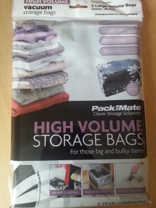 Saving space with Packmate