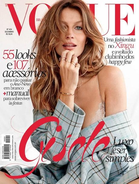 Gisele Bündchen by Giampaolo Sgura for Vogue Brazil December 2013