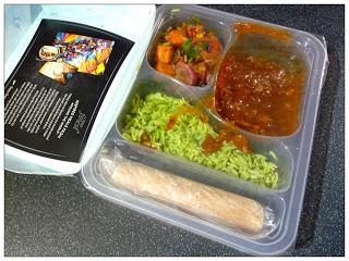 Tesco Finest Mexican Bento Pulled Pork & Chipotle Vegetables