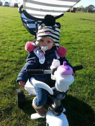 Little Miss A’s new Trike