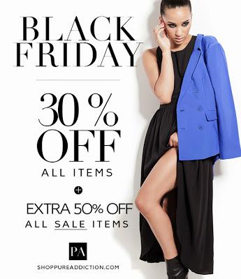 Pure Addiction Black Friday & Cyber Monday Shopping Deals