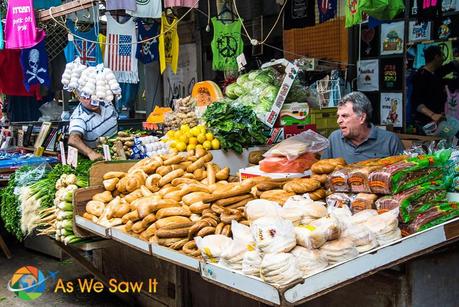 Carmel Market 7923 L #FriFoto   Jerusalem Market Stall   I Am the Bread Man