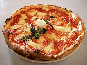 English: Picture of an authentic Neapolitan Pi...
