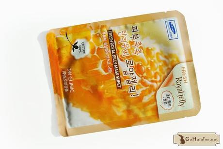 3W Clinic Fresh Royal Jelly Mask Sheet Review