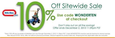 Sitewide Sale at Little Tikes PLUS More Holiday Savings!