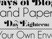 Days Blogging (D.I.Y. Paper Tips) Eighteen: Making Envelopes