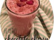 Healthy Chocolate-cherry Shake