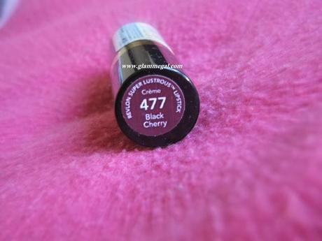 revlon super lustorus lipstick black cherry 477