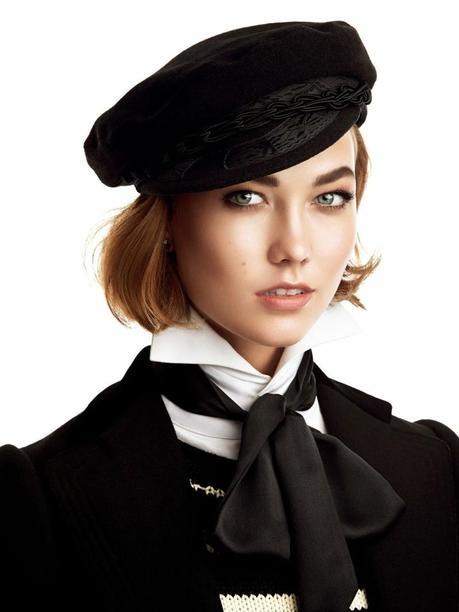 Karlie Kloss by Patrick Demarchelier for Vogue Japan January 2014 