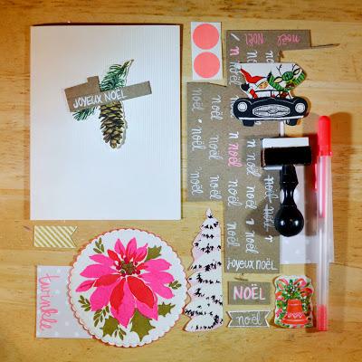 holiday, neon, cards, crafts, vintage, christmas, winter