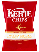 christmas food, new kettle chips