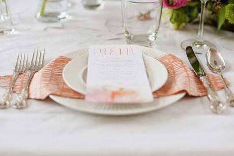 Watercolour Themed Wedding by Twig & Arrow, Anna Munro Photography, Couture Candy Buffet Company et al