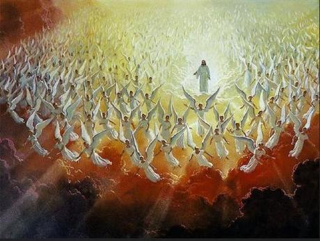 Jesus with angels