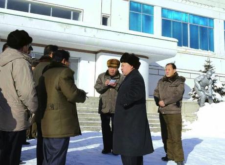Kim Jong Un tours Samjiyo'n County, Ryanggang Province (Photo: Rodong Sinmun).