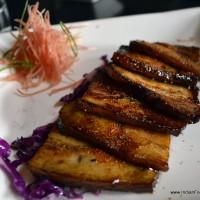 seven spiced pork belly