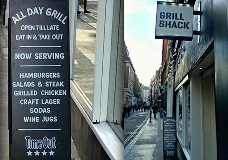 Great Burger Place in London – Grillshack Outside