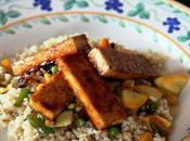 Lime Rickey Tofu Over Quinoa Veggies {Everyday with Rachael Gone Vegan}