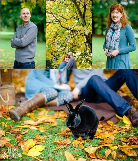 Autumn engagement shoot in Yorkshire