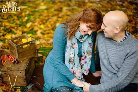 Autumn engagement shoot 