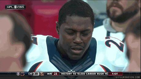 I Can’t Stop Watching Knowshon Moreno Crying After The National Anthem