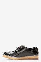 Brogue It Up:  Diesel Black Low Brogue Scrouge Shoe