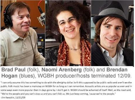 4th anniversary of WGBH killing the peoples' music