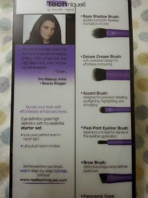 Review - Real Techniques  - Your Eyes /Enhanced Starter Set - Eye Makeup Brushes