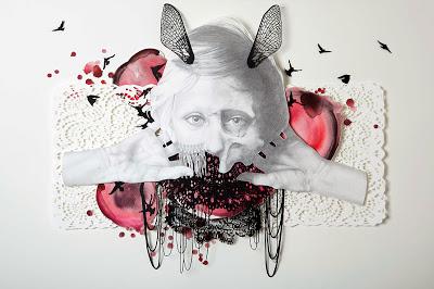 paper arts | paper sculpture + collage