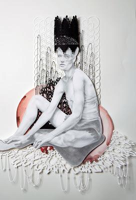 paper arts | paper sculpture + collage