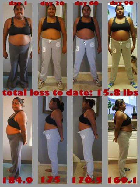 Lauren's 90-Day Challenge Results Before and After