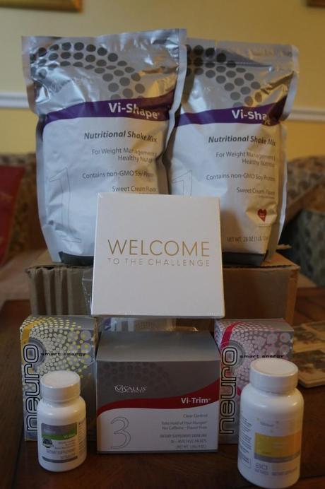 The Visalus 90 Day Challenge Transformation kit