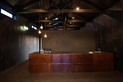 build | vineyard house + tasting room in new zealand