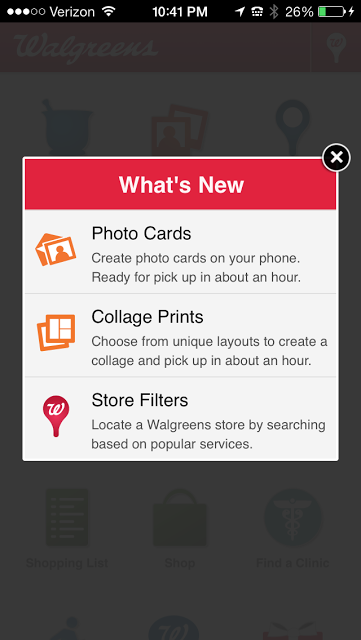 Holiday photo cards with the Walgreens mobile app