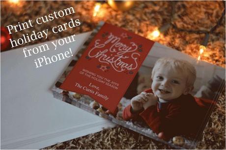 Holiday photo cards with the Walgreens mobile app