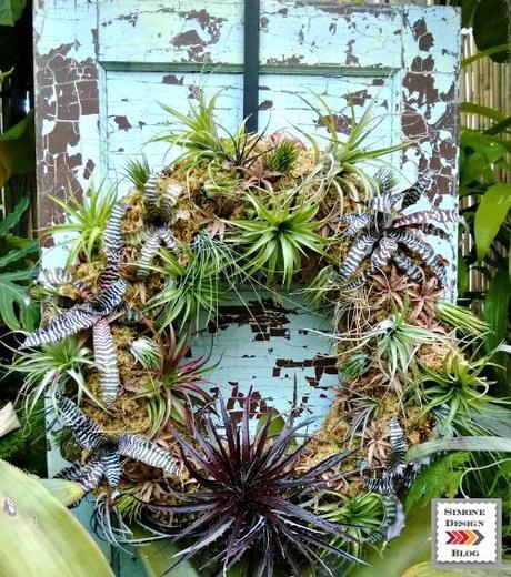 Simone Design Blog|Christmas Time is Here! Succulent decorated Christmas wreath at The Biltmore