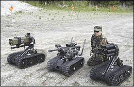 Foster-Miller TALON SWORDS Military Robots