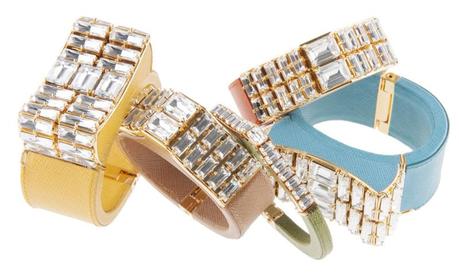 Prada's jewelry collection for spring/summer 2014