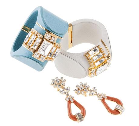 Prada's jewelry collection for spring/summer 2014