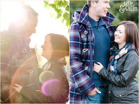 York engagement photography in autumn