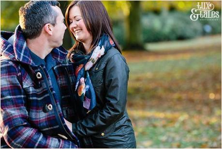 York engagement photography in Autumn 