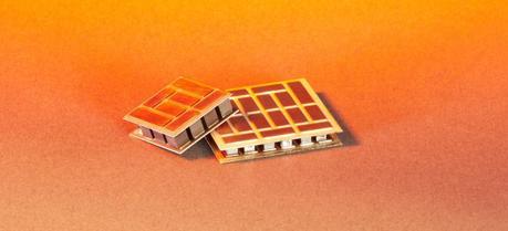 The individual components of thermoelectric modules are only a few millimeters in size. They are cut from specific alloys — such as half-Heusler compounds.